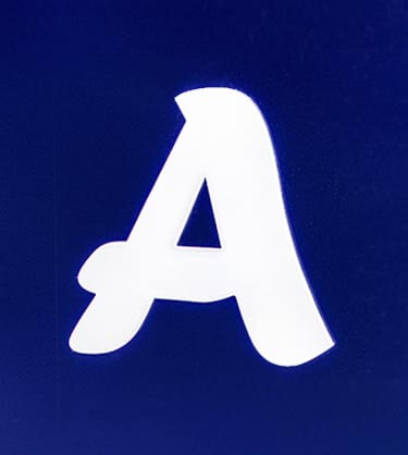 Световая акриловая псевдообъемная буква